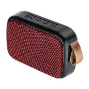 (SOLD OUT) - G2 Mini Portable HiFi Wireless Fabric Speaker - 3W (RED)